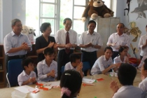 Phó Chủ tịch nước Nguyễn Thị Doan thăm Làng Hữu Nghị Việt Nam